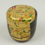 Ｓ６０５　棗　『即中斎好　誰ヶ袖蒔絵』『四季棗』『塗師　中村湖彩作』共箱　茶道具 28ONE-22-150x150.jpg