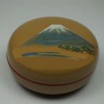 食籠（じきろう）富士山蒔絵 白漆塗 | 茶道具通販専門店 ふげつ工房