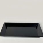 【超美品】香盆　献茶盆　黒　真塗 茶道具 七事式（しちじしき） 黒真塗 香盆セット (香たどん付)